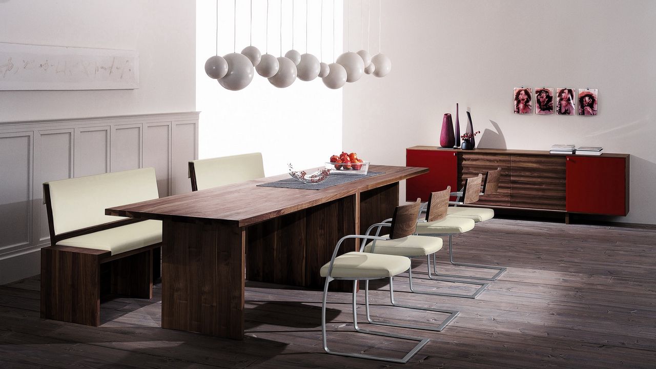 Wallpaper table, chairs, sofa, furniture, interior, design, room