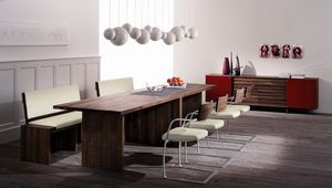 Preview wallpaper table, chairs, sofa, furniture, interior, design, room