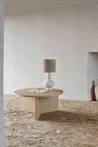 Preview wallpaper table, lamp, interior, minimalism