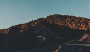 Preview wallpaper tahoe, california, road, mountains