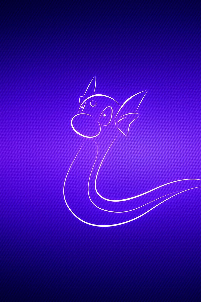 Download wallpaper 800x1200 tail, pokemon, background, dratini iphone 4s/4  for parallax hd background