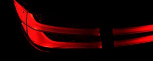 Preview wallpaper taillight, glow, darkness, red, black