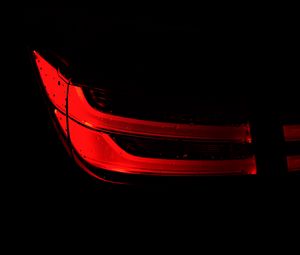 Preview wallpaper taillight, glow, darkness, red, black