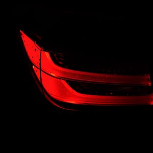 Preview wallpaper taillight, glow, darkness, red, black