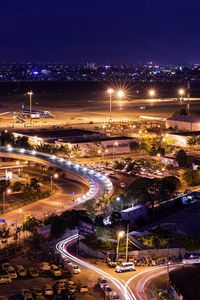 Preview wallpaper tan son nhat, airport, city, night