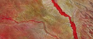 Preview wallpaper tana river, river, kenya, earth, planet, view from space