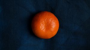 Preview wallpaper tangerine, fruit, citrus, fabric