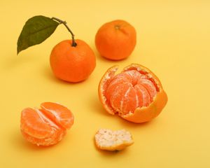 Preview wallpaper tangerines, citrus, fruits, orange