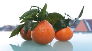 Preview wallpaper tangerines, fruit, citrus