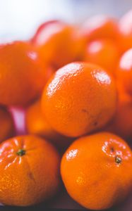 Preview wallpaper tangerines, fruit, citrus, ripe