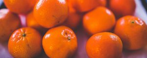 Preview wallpaper tangerines, fruit, citrus, ripe