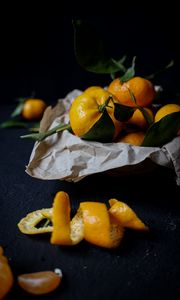 Preview wallpaper tangerines, fruits, citrus, orange