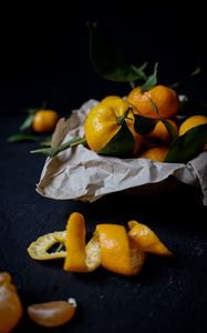 Preview wallpaper tangerines, fruits, citrus, orange