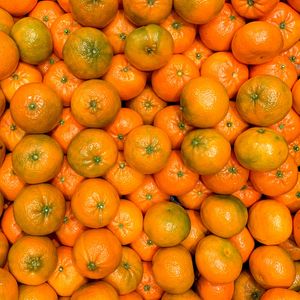 Preview wallpaper tangerines, fruits, orange, citrus