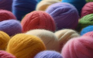 Preview wallpaper tangles, knitting, soft, blur