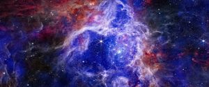 Preview wallpaper tarantula nebula, nebula, stellar, stars, space