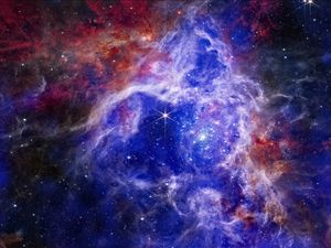 Preview wallpaper tarantula nebula, nebula, stellar, stars, space