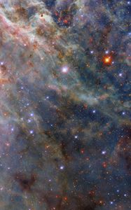 Preview wallpaper tarantula nebula, stars, glow, nebula, clouds, space