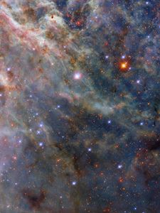 Preview wallpaper tarantula nebula, stars, glow, nebula, clouds, space