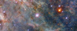 Preview wallpaper tarantula nebula, stars, glow, nebula, clouds, space
