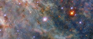 Preview wallpaper tarantula nebula, stars, glow, nebula, clouds, space