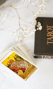 Preview wallpaper tarot cards, deck, fortune telling, prediction, fate