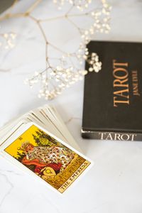 Preview wallpaper tarot cards, deck, fortune telling, prediction, fate