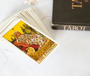 Preview wallpaper tarot cards, deck, fortune telling, prediction, fate