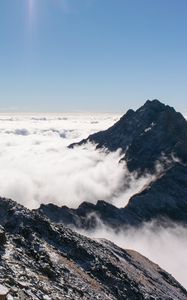 Preview wallpaper tatra, slovakia, mountains, clouds