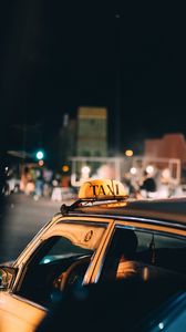 Preview wallpaper taxi, auto, city, transport
