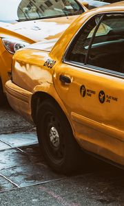 Preview wallpaper taxis, car, new york