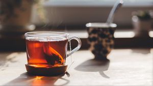Preview wallpaper tea, cup, steam