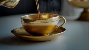 Preview wallpaper tea, cup, teapot, drink, hand