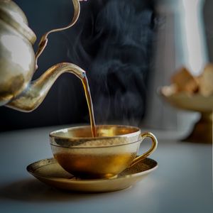 Preview wallpaper tea, cup, teapot, drink, hand