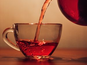 Preview wallpaper tea, cup, teapot, glass, drink