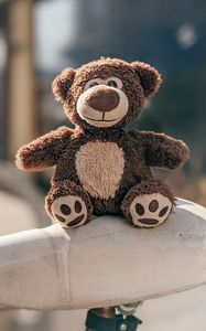 Preview wallpaper teddy bear, toy, cute