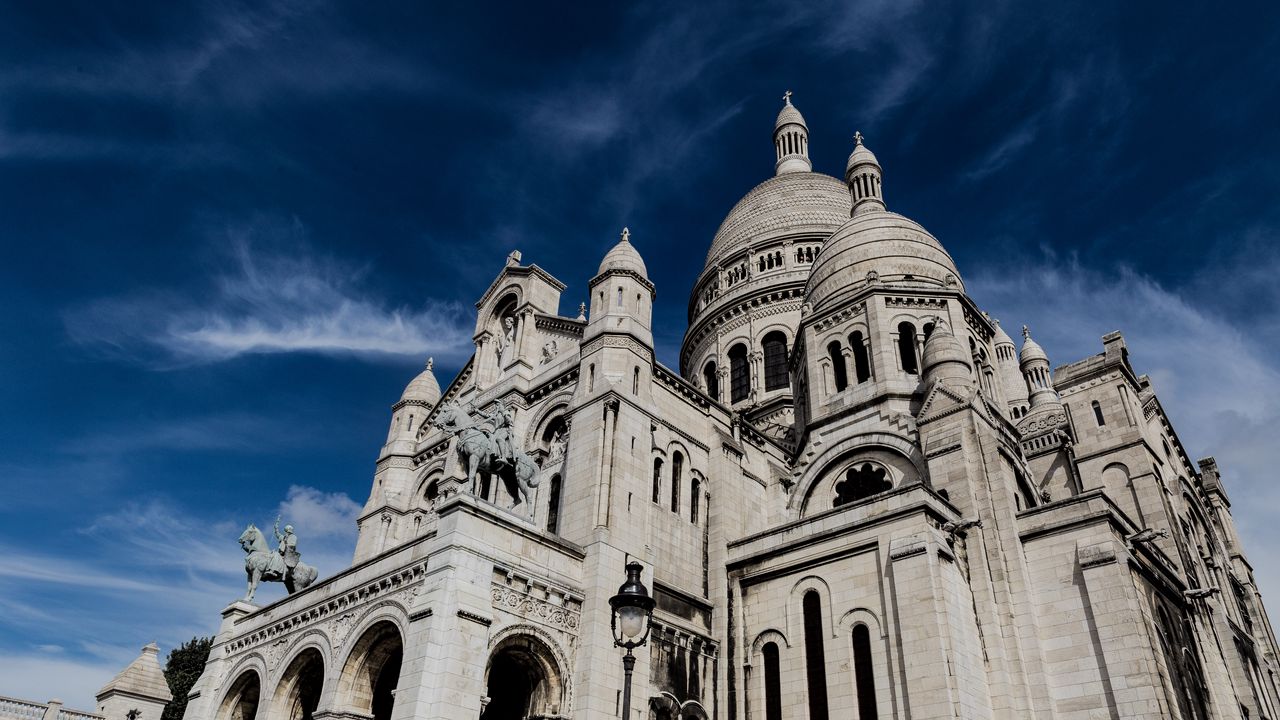 Wallpaper temple, basilica, building, architecture, paris