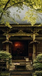 Preview wallpaper temple, building, architecture, japan