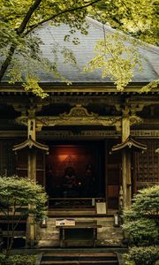 Preview wallpaper temple, building, architecture, japan