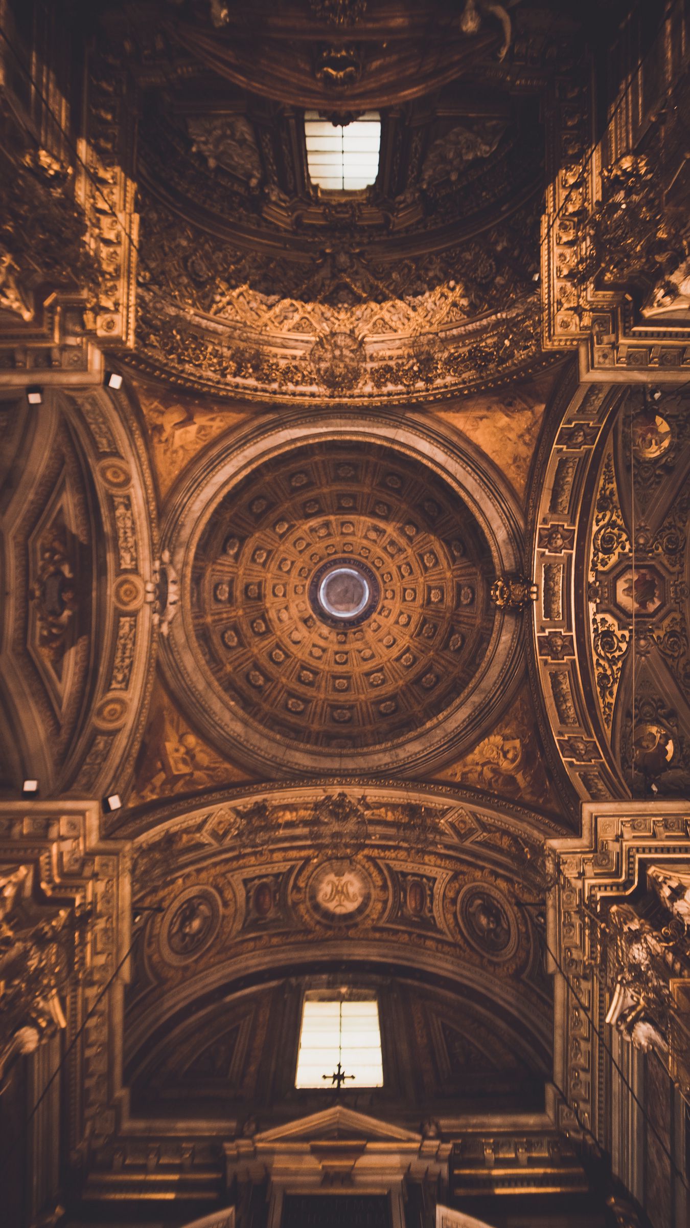 Download wallpaper 1350x2400 temple, cupola, architecture, building