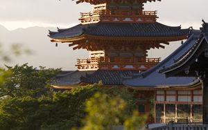 Preview wallpaper temple, pagoda, architecture, japan