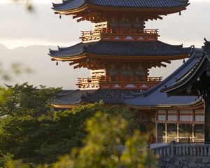 Preview wallpaper temple, pagoda, architecture, japan