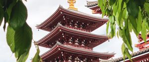 Preview wallpaper temple, pagoda, building, architecture, japan