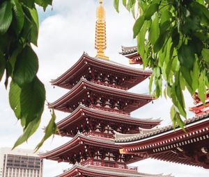 Preview wallpaper temple, pagoda, building, architecture, japan