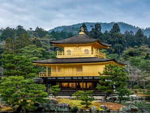 Preview wallpaper temple, pagoda, building, architecture, reflection, japan