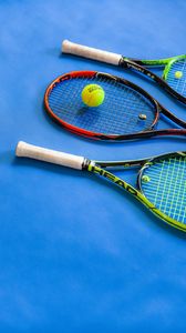 Preview wallpaper tennis, rackets, ball, sports