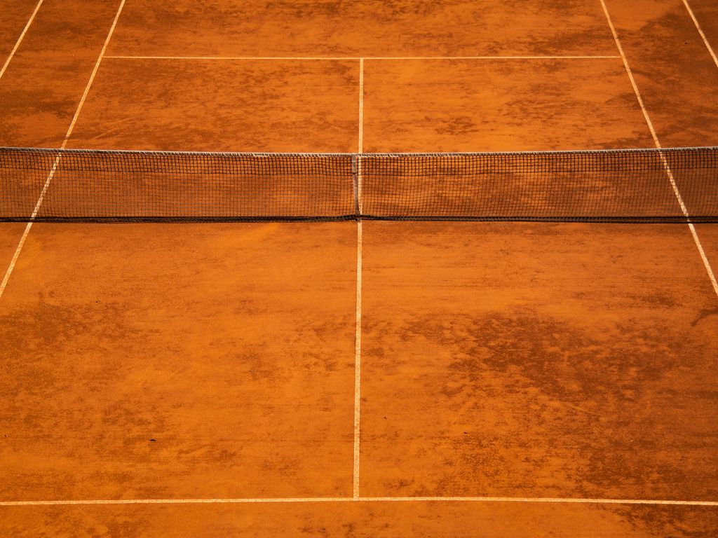 1024x768 Wallpaper tennis, stadium, tennis net, sports