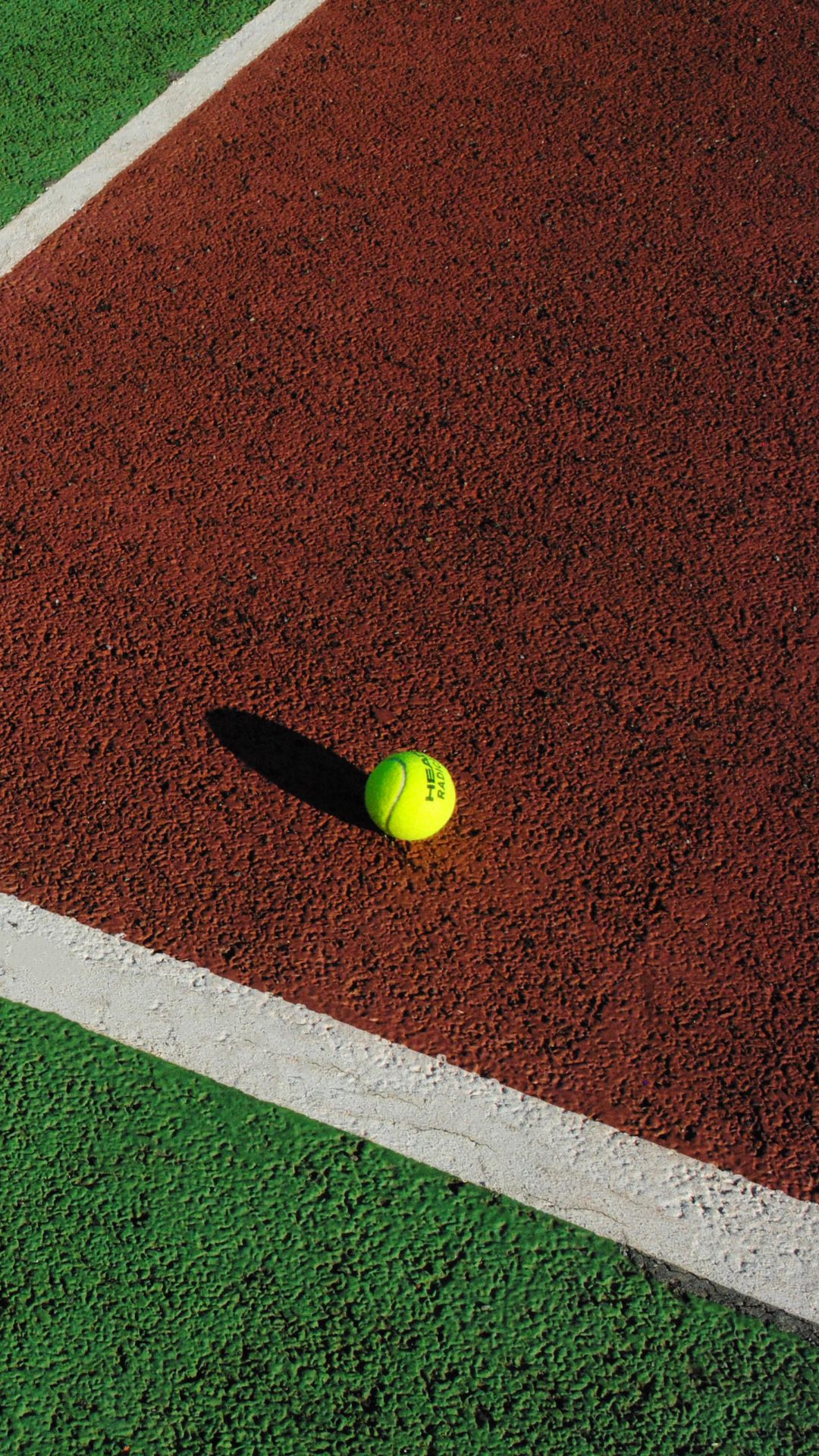 1080x1920 Wallpaper tennis, tennis ball, ball, court