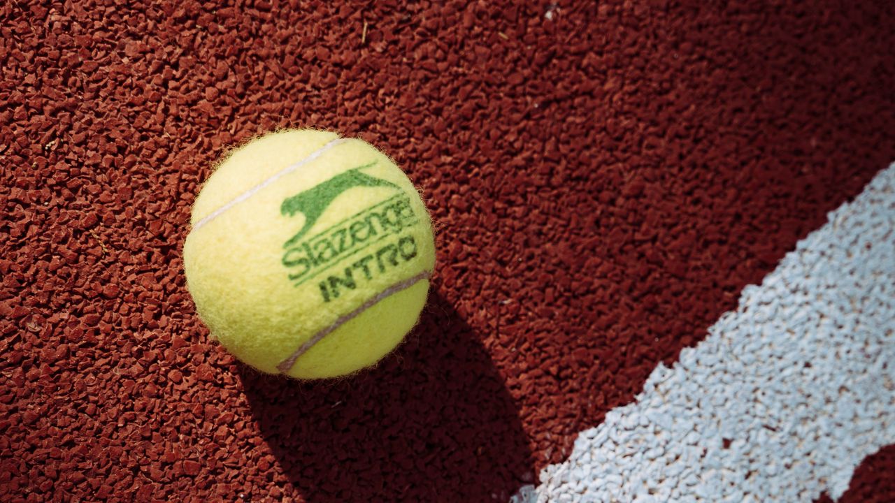 Wallpaper tennis, tennis ball, ball, court, markup