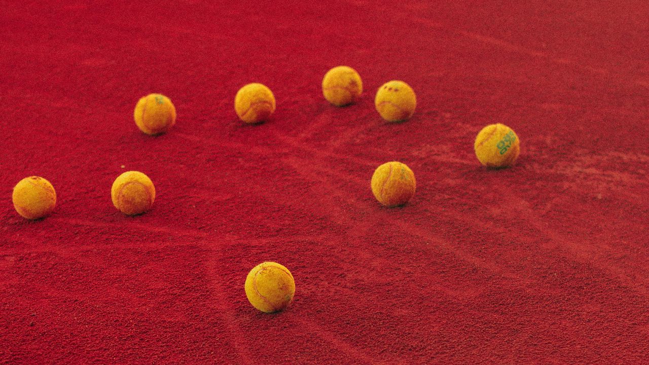 Wallpaper tennis, tennis balls, balls, court